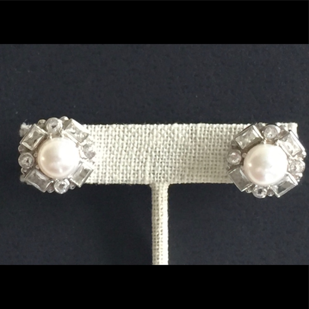 NWT Anzie sterling silver & pearl earrings